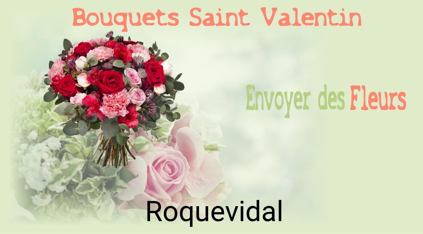 Roses de Saint-Valentin livrées à Roquevidal